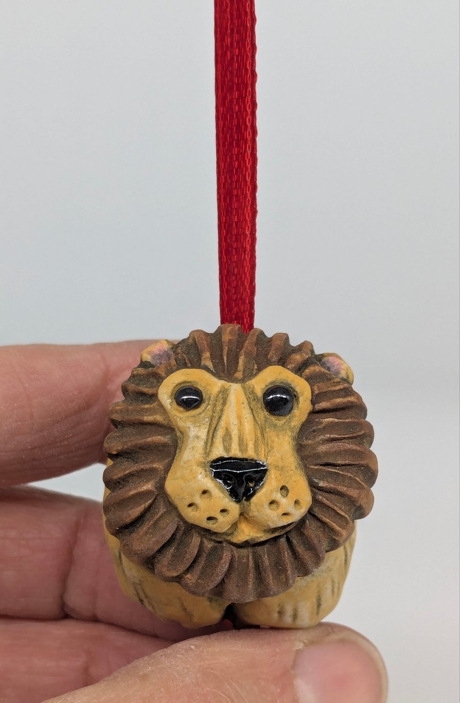 Lion - Little Creatures Range - on ribbon