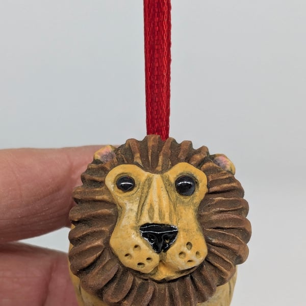 Lion - Little Creatures Range - on ribbon