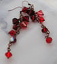 Ruby & Rose swarovski cascade earrings - Image 1