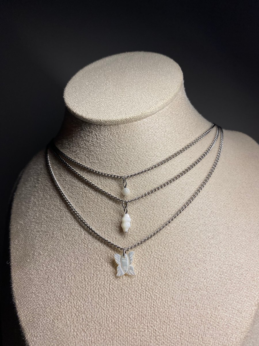 Efa - Butterfly Life Cycle Choker Necklace 