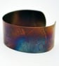 Surgical steel Lynx Cuff, multicolured finish, medium - Image 5