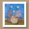 "I picked some flowers" an original floral collage
