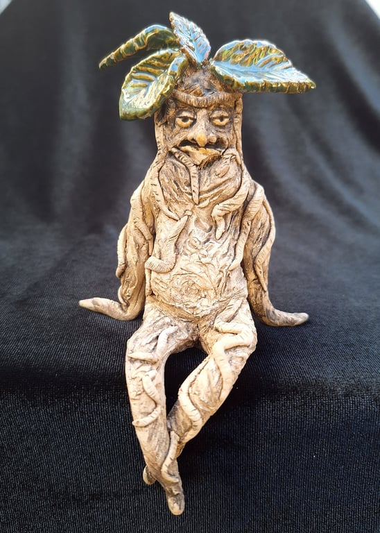 Maurice Mandrake - Ceramic shelf-sitting figure