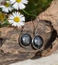 Dandelion Seed Resin Earrings, 304 Stainless Steel, Made in Scotland - Image 7