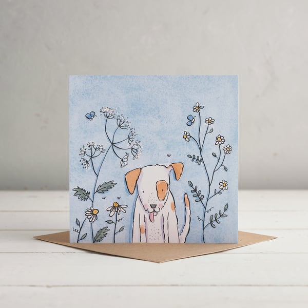 Doggie Greetings Card