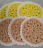 Coasters Crochet Set of 6 - Image 2