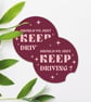Keep driving - Classic Star Car Coaster Set: Harry Styles Lover Gift, Girly Car 