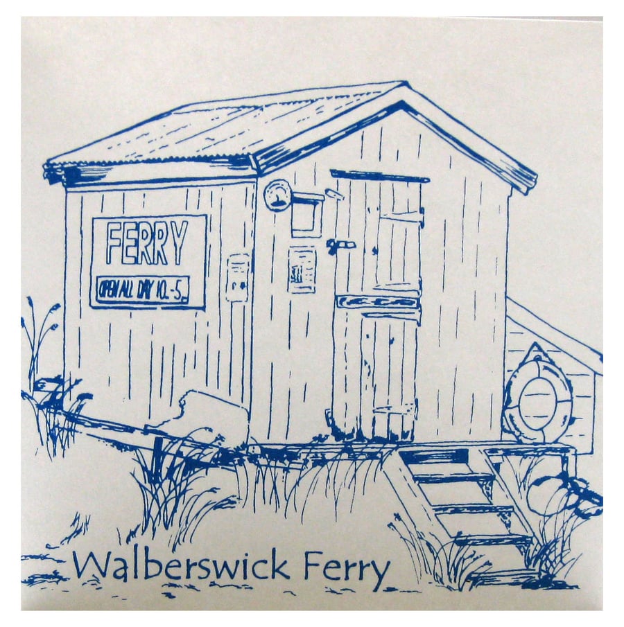Walberswick Ferry Hut Card