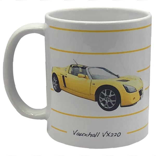 Vauxhall VX220 2006 - 11oz Ceramic Mug - Plain or Design with Lines