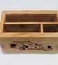 Handmade Solid Oak Desk Tidy - Formula 1 Car - Image 3