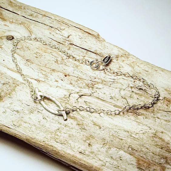 Sterling Silver Bracelet (BRSSCNCP1) - UK Free Post