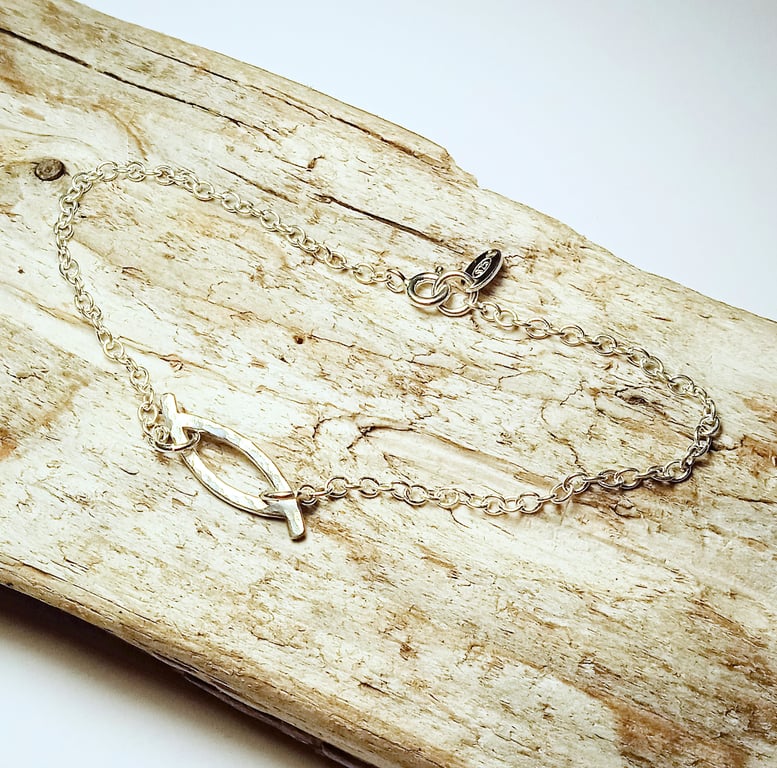 Sterling Silver Bracelet (BRSSCNCP1) - UK Free Post