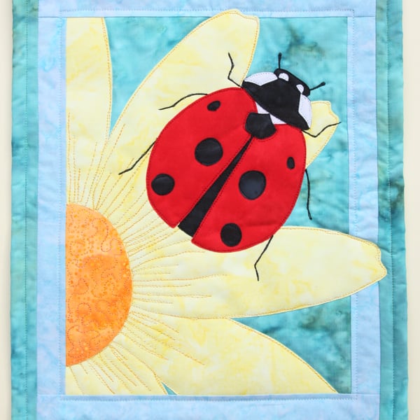 Ladybird Art Quilt Pattern