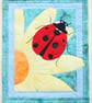 Ladybird Art Quilt Pattern