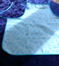 Mr  Bump on a Blue Background Baby Apron - Image 1