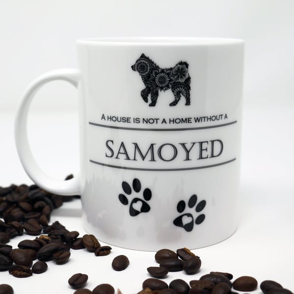 Samoyed, Samoyed Gift, Samoyed Mug, Samoyed Lovers, China Mug, Dog Lover Mug, 