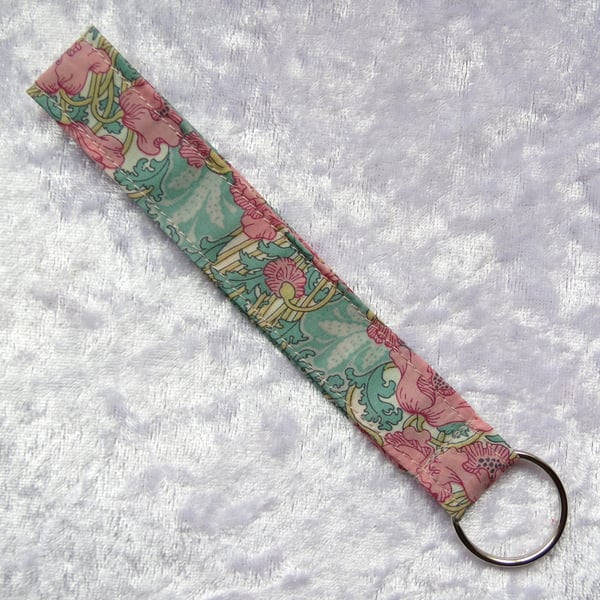 Liberty Lawn key strap. Wrist key strap.  Wristlet.