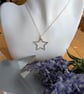 Fine Silver Open Star Pendant  - Image 7