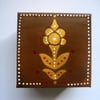 Hand painted  copper trinket box (4)