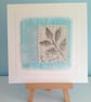 Printed Leaf Textile Art - Image 5