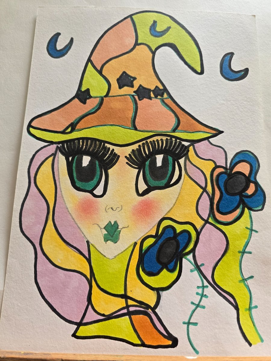 Fairy Witch Drawing 