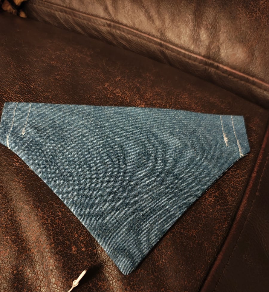 Handmade dog bandana 