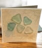 Treasures From The Sea – Sea Glass Greeting Card. Coastal Card - Image 5