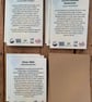 9 X Seaweed Greeting Cards - 3 Dulse, 3 Sea Spaghetti, 3 Bladderwrack - Image 3