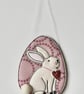 'Bunny Egg' 4 - Hanging Decoration - Image 3