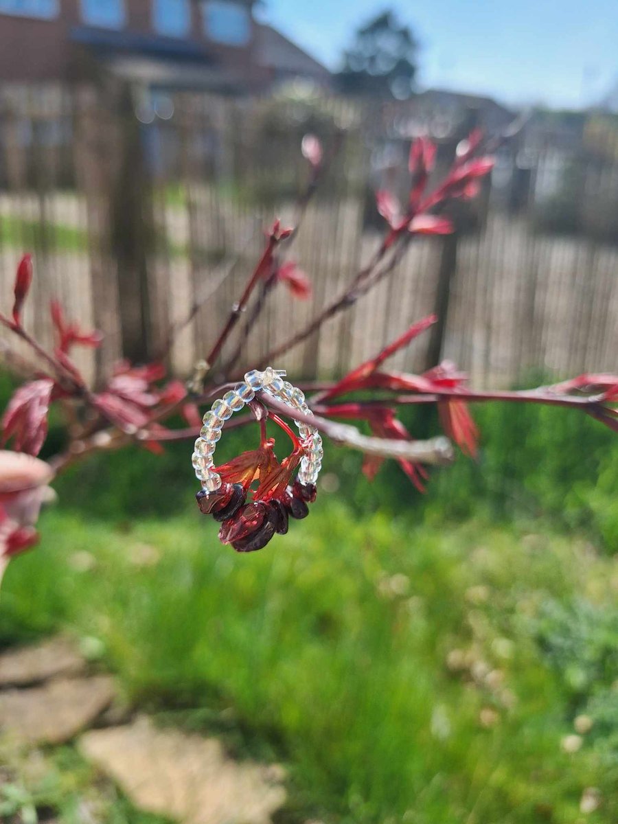 Garnet Gem Stone Chip Ring Root Chakra 