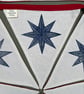 Star Bunting- Handmade Linoprint  - Image 2