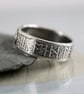 Viking Rune Ring - Rustic Viking Treasure - Runes Morte d'Arthur - Gift For Men  - Image 2