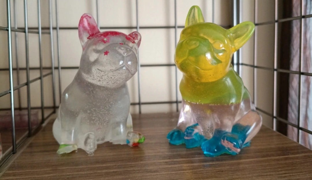 Handmade frenchies unique ornaments for Frenchie lovers  home decor 