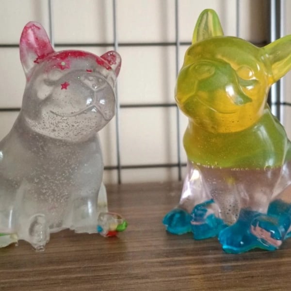 Handmade frenchies unique ornaments for Frenchie lovers  home decor 