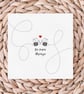 Bumblebee Love Greeting Card, Bee Mine Always, Valentine's Day, Bumblebee Gifts. - Image 4