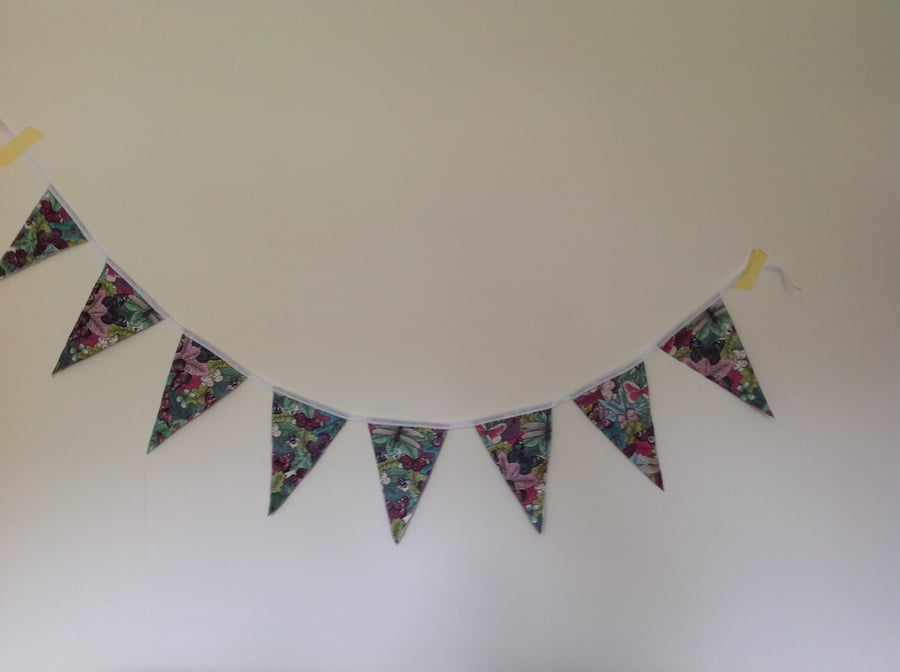 Butterfly bunting