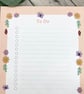 Notepad - A5 Recycled Paper To Do List Notepad - Baby Highland Cow - Image 3