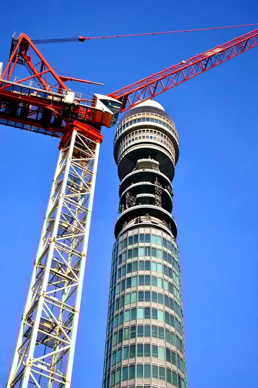 BT Post Office Tower Fitzrovia London England Photograph Print