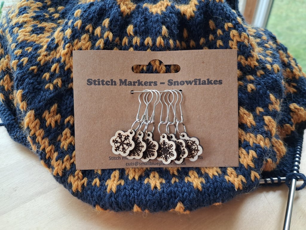 Snowflake Stitch Markers