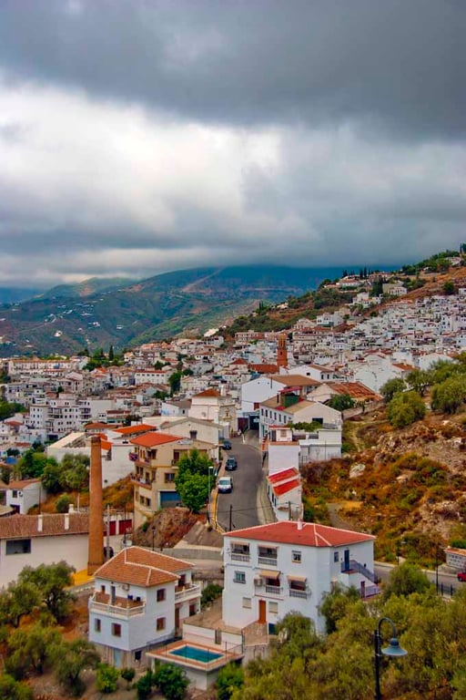 Competa Andalusia Costa Del Sol Spain Photograph Print