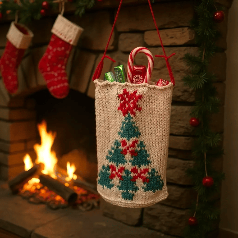 Christmas Tree Knitting Pattern
