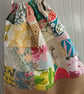 Drawstring lined bag, lined drawstring bag, student gift - Image 2