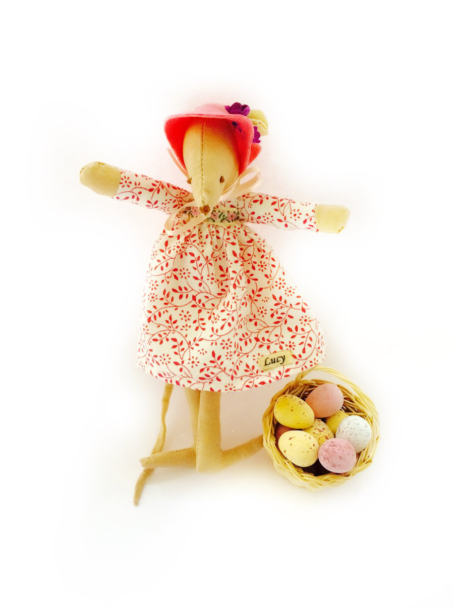 Easter Bonnet Mouse - Lucy