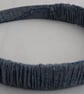 Ruffled Denim Hairband or Headband - Image 4