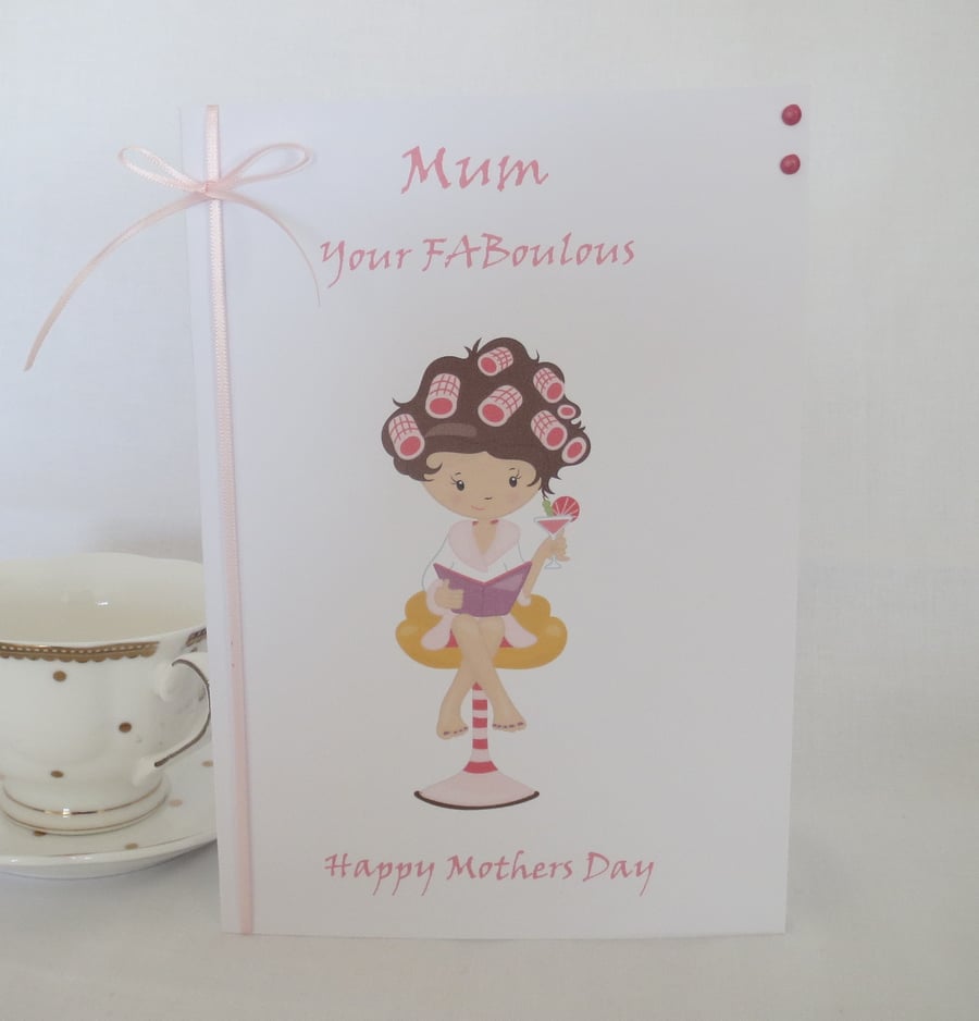 Fun Mother's Day handmade card