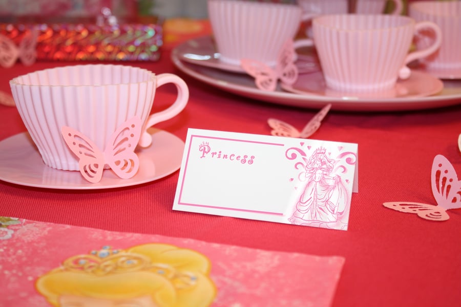 Princess Place Cards