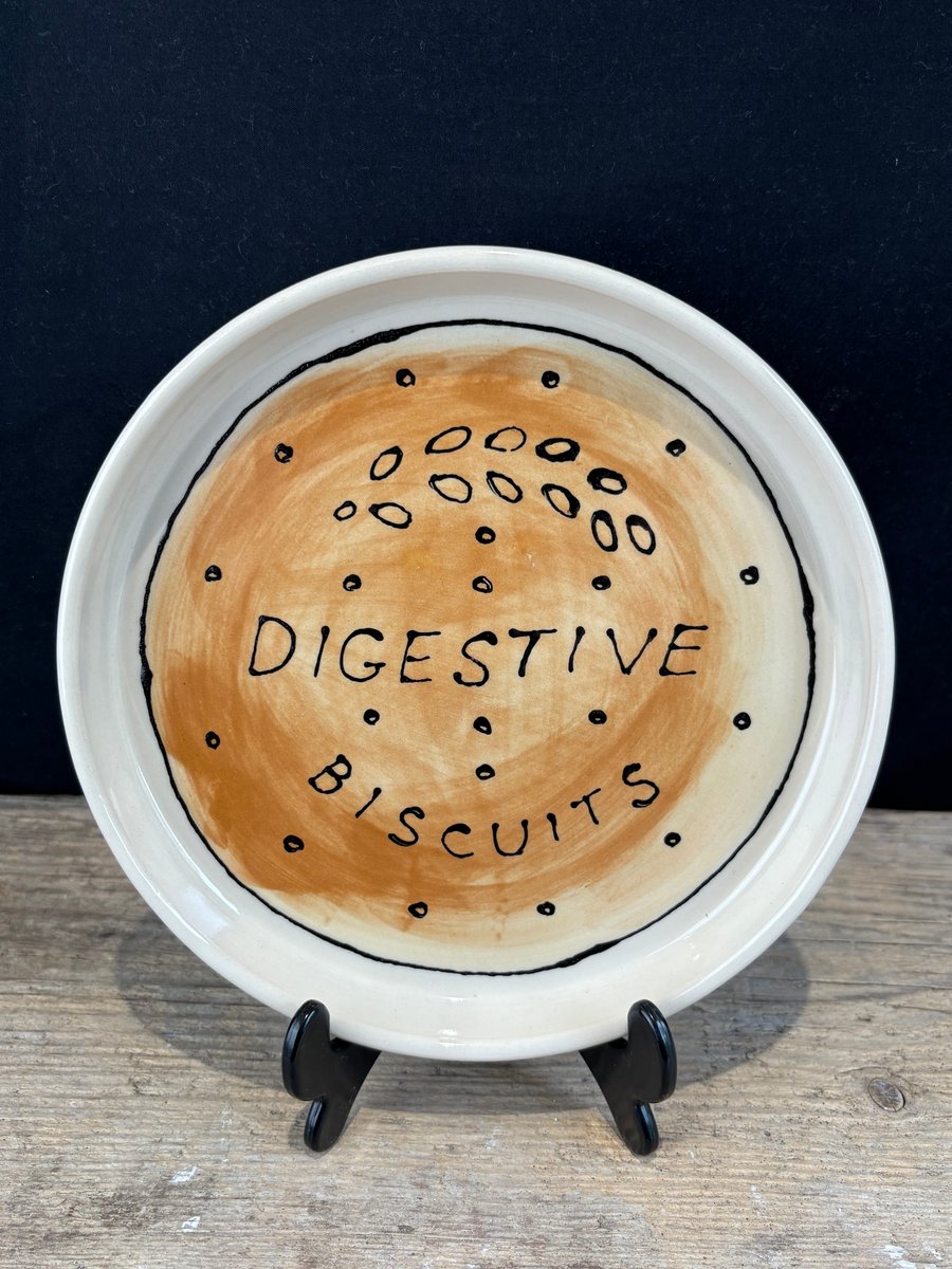 Digestive Biscuit Plate