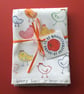 Happy Hens tea towel by Jo Brown, happytomato -chickens -country life  - Image 1