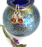 Sterling Silver Amber Earrings - Image 1