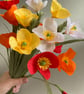 Paper poppy bouquet - Image 3